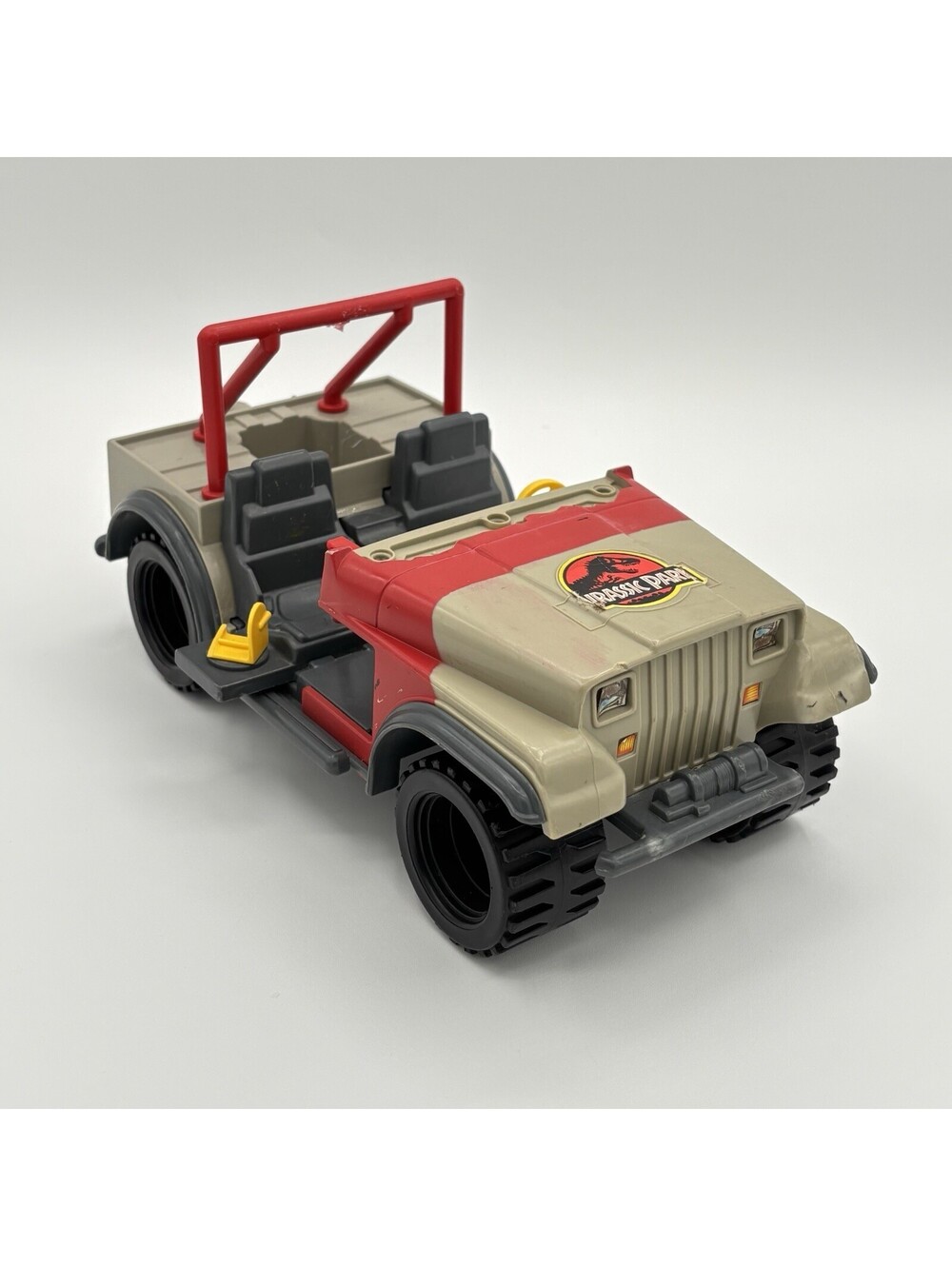 VTG Jurassic Park Bush Devil Tracker Jeep Vehicle Kenner 1993 Incomplete 9.5"